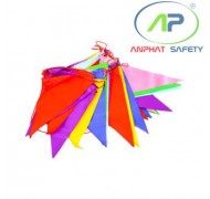 Dây cờ tam giác nhiều màu